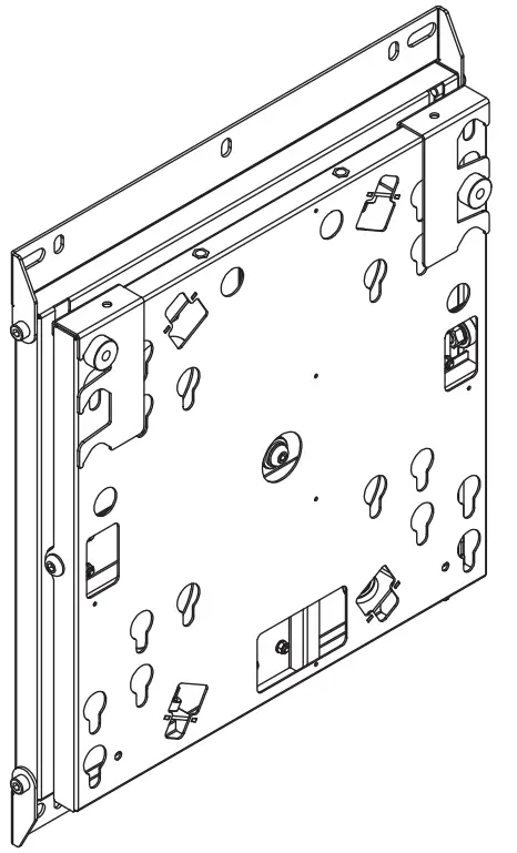HAGOR 5760 WH Turn M Rotatable Universal Wall Mount