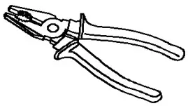 ZEVNI A04771W1 Dolf 8 Inch H Gold and Fabric Shade Wall Sconce Light - Pliers