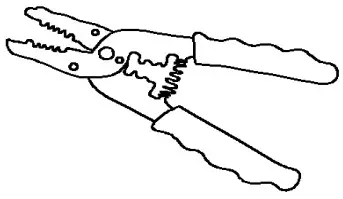 ZEVNI A04771W1 Dolf 8 Inch H Gold and Fabric Shade Wall Sconce Light - Wire cutter