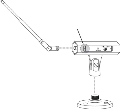 SHURE UA834 In-Line Antenna Amplifier-fig3