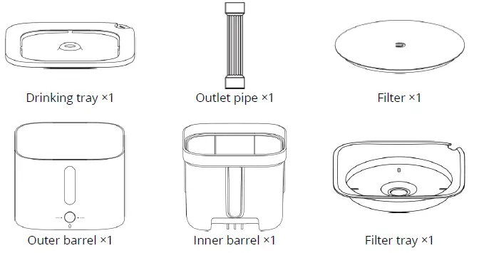 PETKIT-W2S-Smart-Pet-Circulatin-Water-Machine-FIG-1