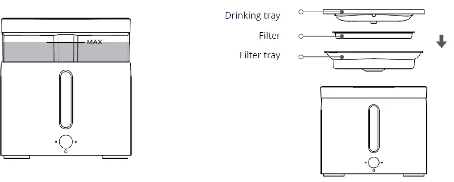 PETKIT-W2S-Smart-Pet-Circulatin-Water-Machine-FIG-11