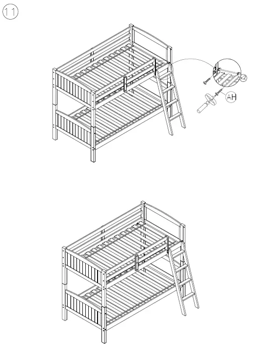 ASHLEY B502-59R Kids Beds Bunk Bed 8