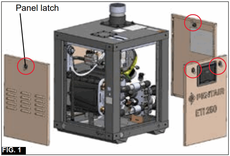 PENTAIR 461109 ETi 250 Heat Exchanger Coil Cleaning Kit - fig