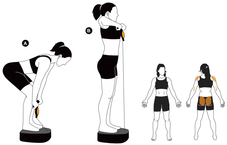 Dead lift to high pull