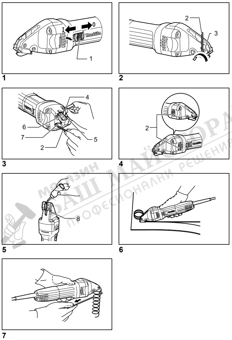 makita JS1000 Metal Shear fig 2