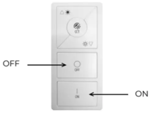 Lumos CONTROLS Catron V Wireless Lighting Switch - paring 2