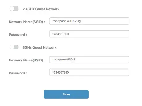 rock space AX1800 Wi-Fi6 Smart WiFi Router - fig27