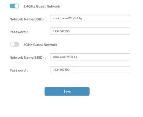 rock space AX1800 Wi-Fi6 Smart WiFi Router - fig28