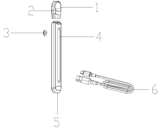feellife AirFit 1 Breathing Tester - Mouthpiece