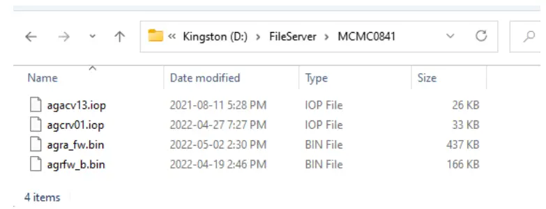 AGRA-GPS CRG Firmware - Fig 1