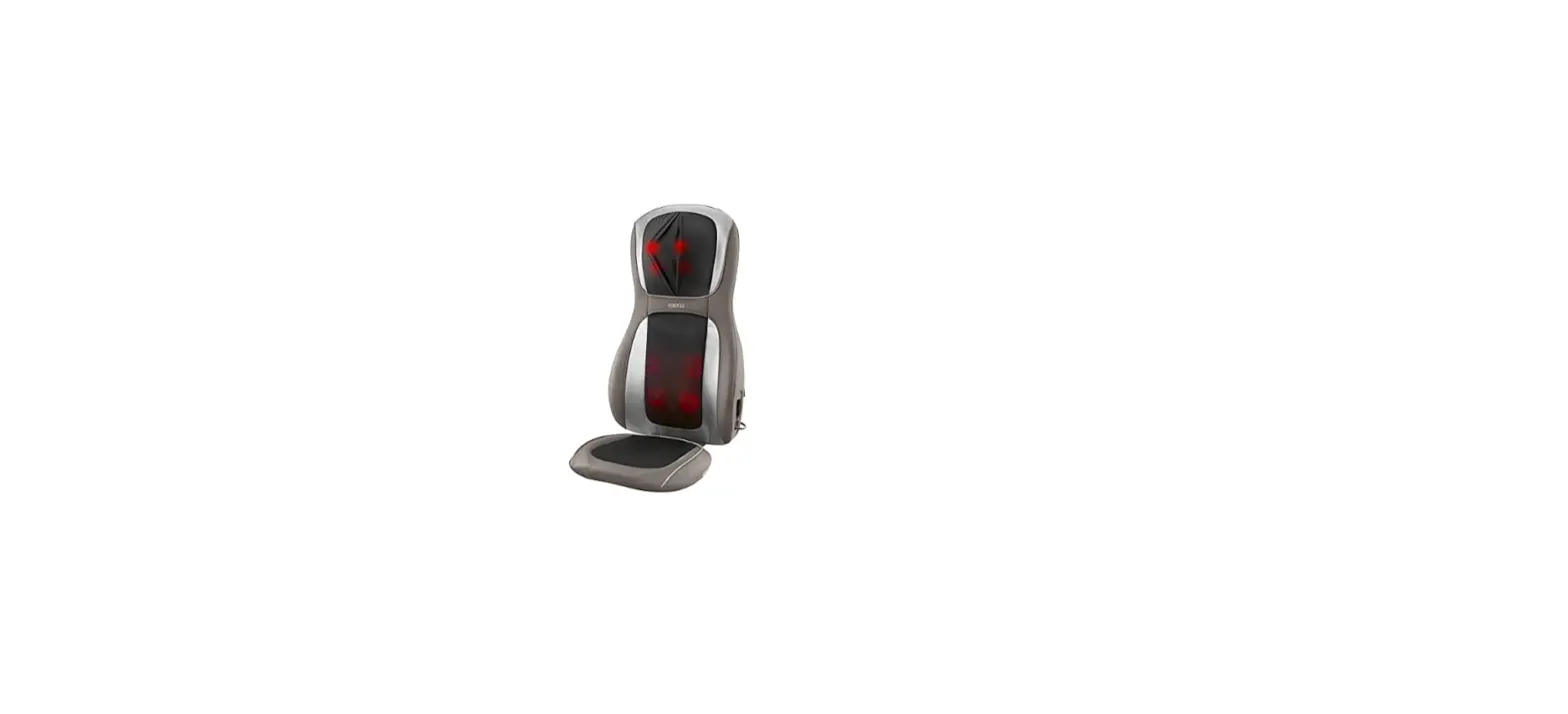 Homedics Rcob-mcs840h Shiatsu Elite Massage Cushion With Heat Instruction Manual And Warranty Information