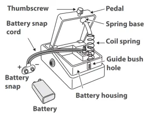 BOSS FZ-1W 60s Style Silicon Fuzz Pedal - Battery
