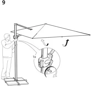 IKEA 303.878.68 SEGLARO Umbrella - 12