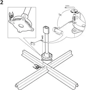 IKEA 303.878.68 SEGLARO Umbrella - 2