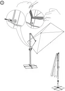 IKEA 303.878.68 SEGLARO Umbrella - 20