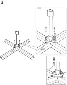 IKEA 303.878.68 SEGLARO Umbrella - 3