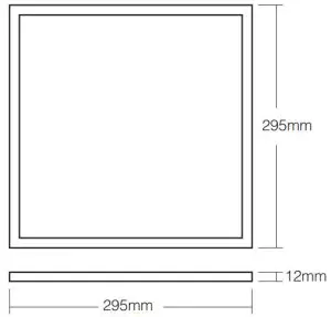 MiBOXER 20W RGB CCT Panel Light FUTL03 - Parameters
