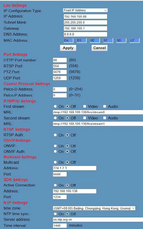 MAXHUB UC P20 UHD 4K PTZ Camera fig6