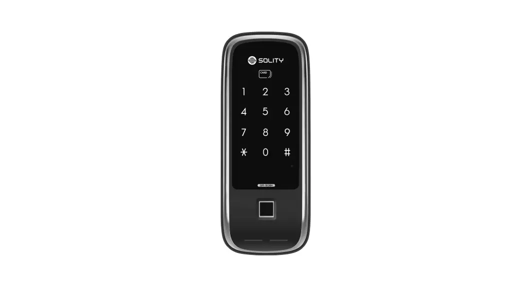 Solity Gr-50bk Digital-door Lock User Manual Solity Gr-50bk Digital-door Lock User Manual