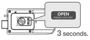 SOLITY GR-50BK Digital- Lock Function