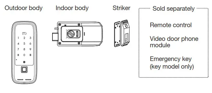 SOLITY GR-50BK Digital- Product Components
