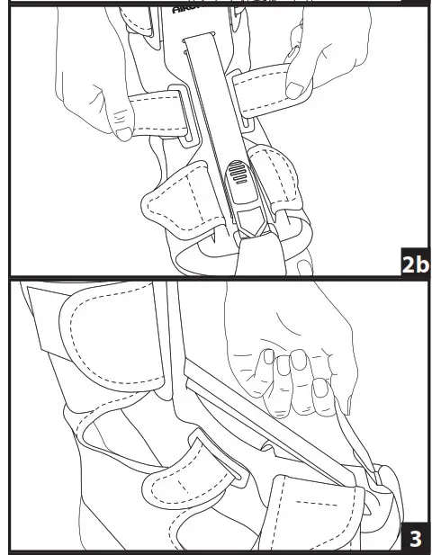 DJO AC141FW01 S Dorsal Night Splint- 3