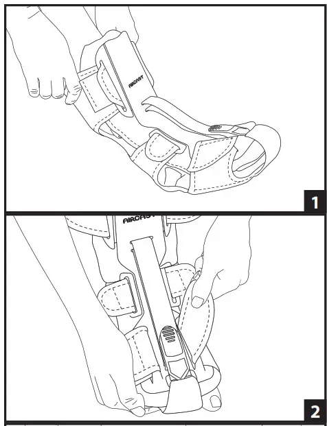 DJO AC141FW01 S Dorsal Night Splint- 3