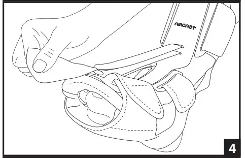 DJO AC141FW01 S Dorsal Night Splint- 6
