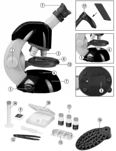 BRESSER 9118400 National Geographic Telescope--MICROSCOPE