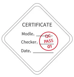 Krono BS908 9 Inch Tablet PC- CERTIFICATE