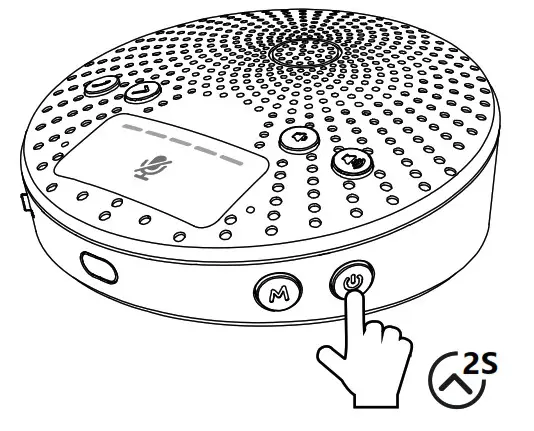 Gsou Technology CF10 Bluetooth Speaker- On-off