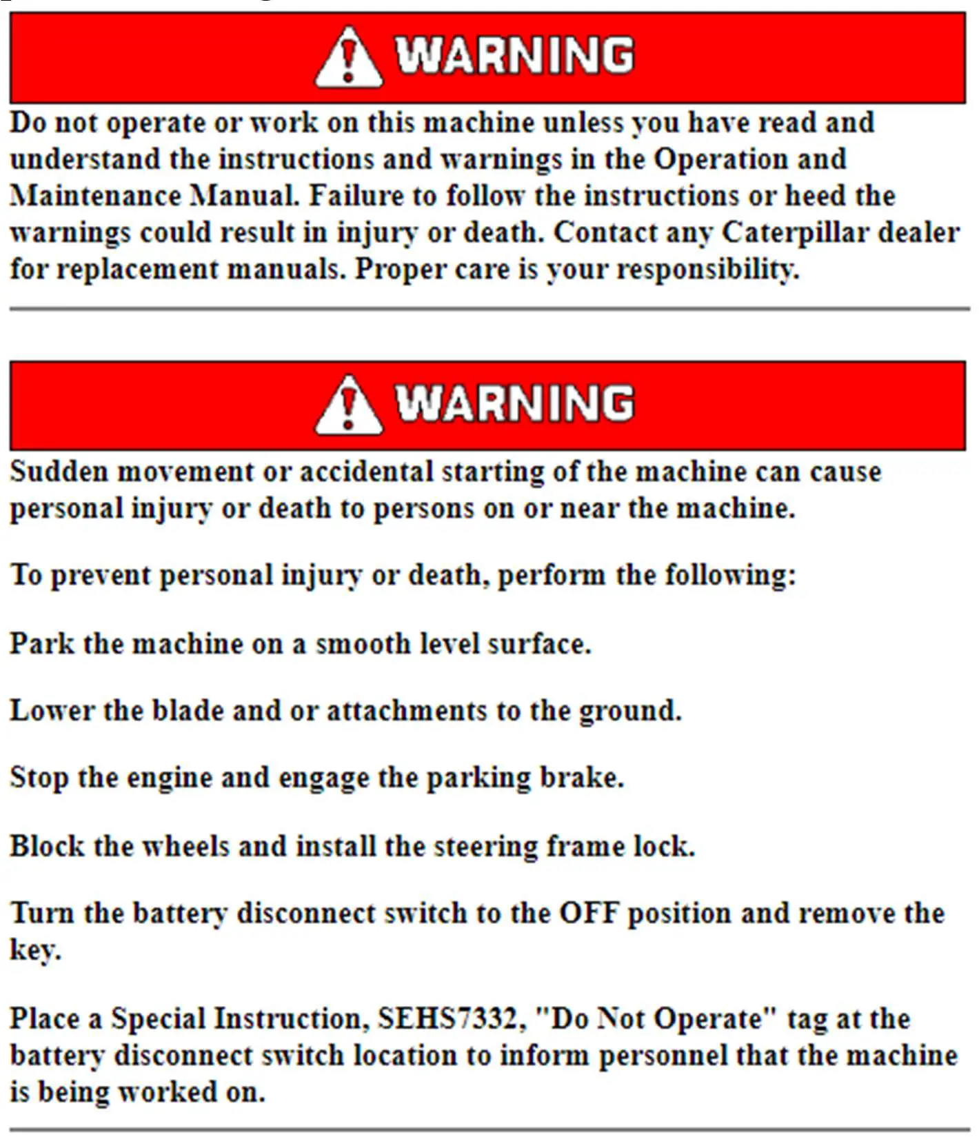 CATERPILLAR PL444 Cellular Radio Systems fig2