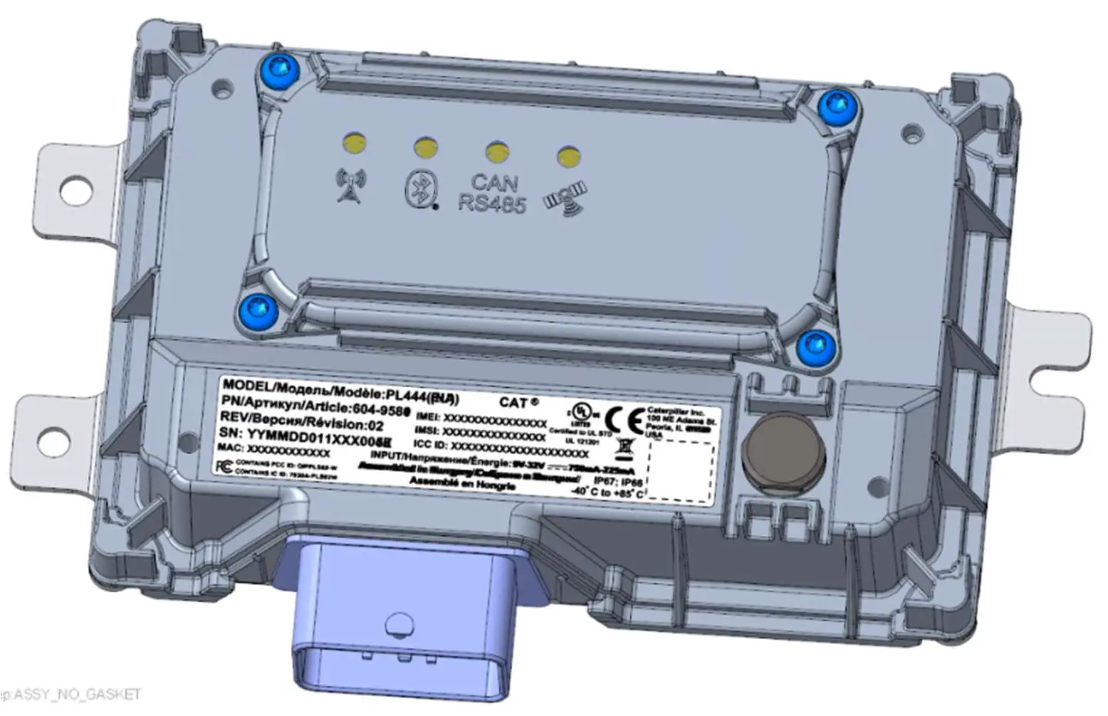 CATERPILLAR PL444 Cellular Radio Systems fig5