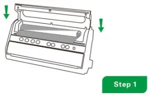 freshworld FW 5060 Vacuum Food Sealer - step 1