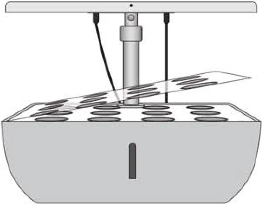 Lay the Planting Panel on the Machine