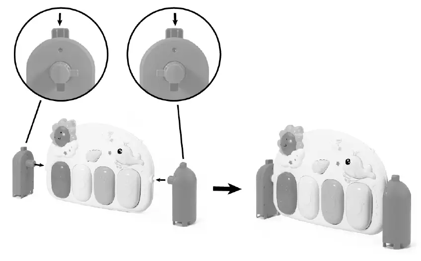 Kmart 43014033 Piano Play Mat and Gym-2