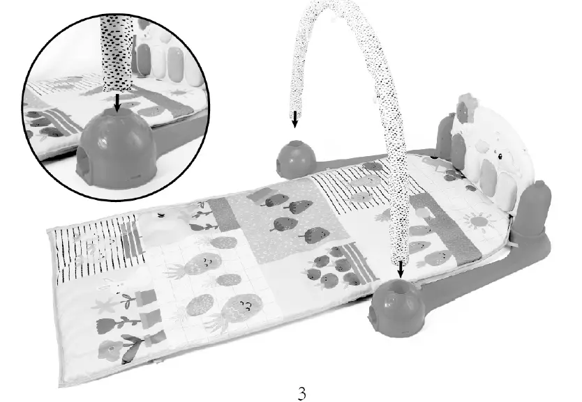 Kmart 43014033 Piano Play Mat and Gym-4