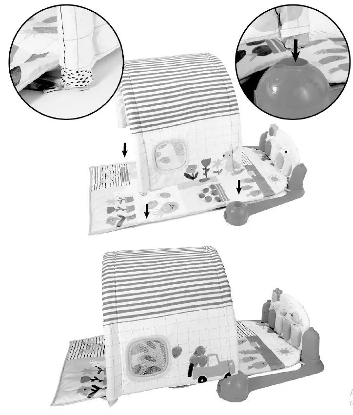 Kmart 43014033 Piano Play Mat and Gym-8