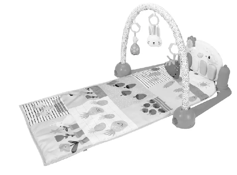 Kmart 43014033 Piano Play Mat and Gym-product