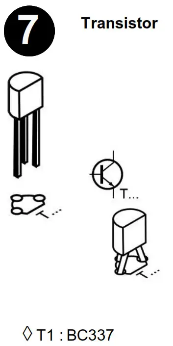 velleman User Guide - Transistor 7