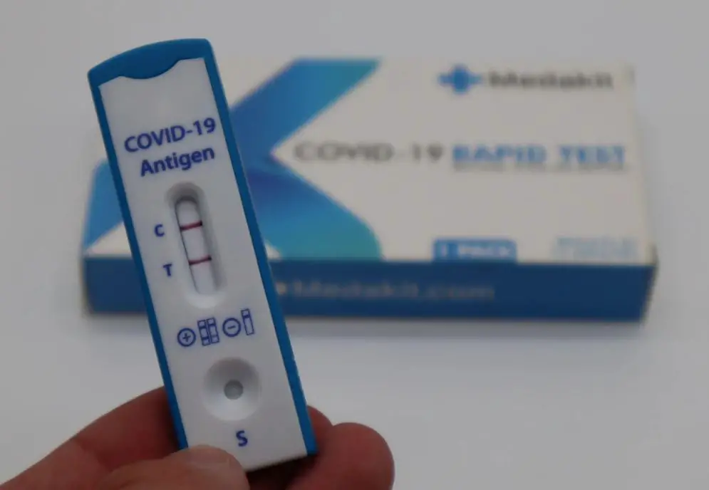 COVID Vaccine Rapid Antigen Test product