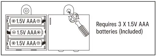 Kmart P_43027927 Magnetic Drawing Board Instructions - Battery Instruction