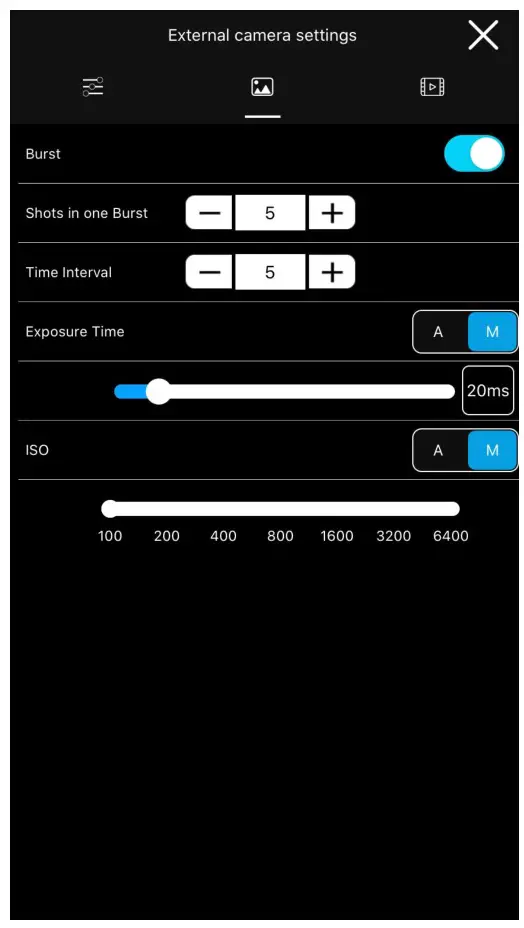 GENEINNO T1 Pro External Camera - Photo settings