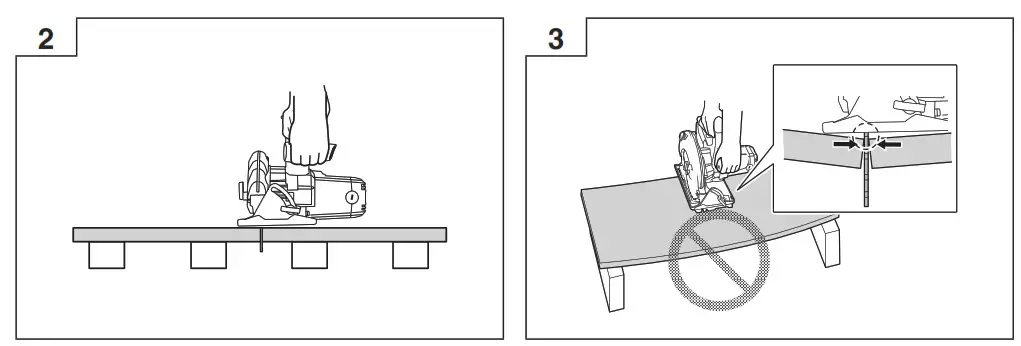 HiKOKI C 1806DA Cordless Brushless Circular Saw- 2