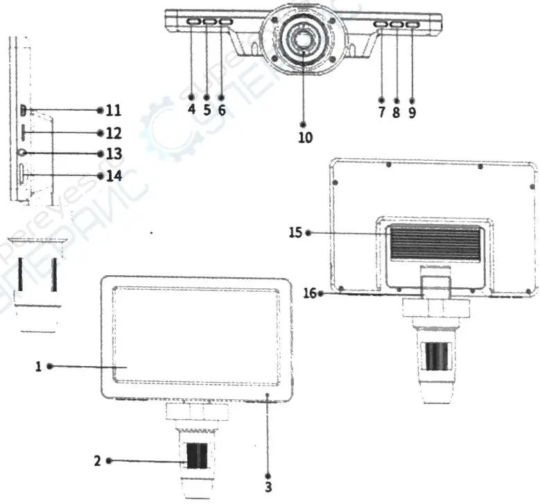 SUPEREYES DM9 Digital Microscope 9 - product