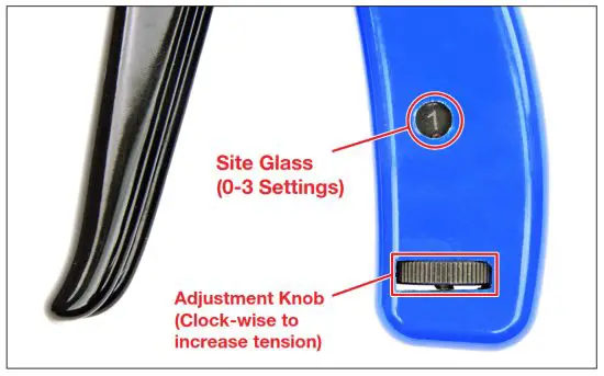 JEGS 10685 Professional Cable Tie Gun - excess