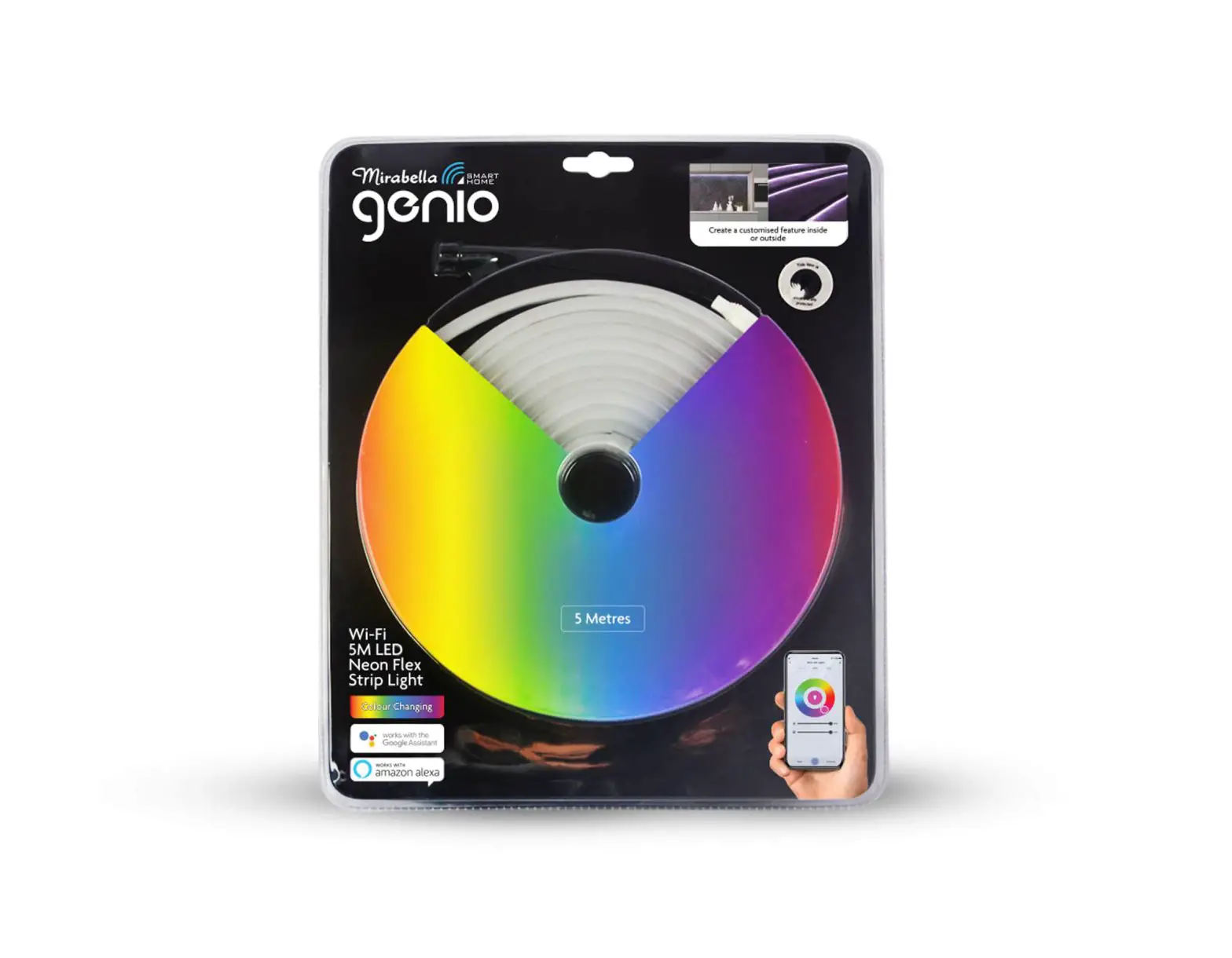 Mirabella I002796 5m-genio Smart Wifi Led Striplight Instructions