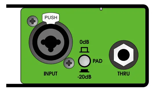 UNiKA 117000 PRO ONE Passive Line Level DI Box with Custom Isolation Transformer - 2