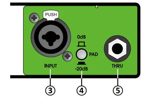 UNiKA 117000 PRO ONE Passive Line Level DI Box with Custom Isolation Transformer - APPEARANCE PARTS 2